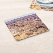 Fish River Canyon in Zuid-Namibië, Afrika Kartonnen Onderzetters (Schuin)