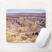 Fish River Canyon in Zuid-Namibië, Afrika Muismat (Met muis)