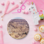 Fish River Canyon in Zuid-Namibië, Afrika Papieren Bordje (Feest)