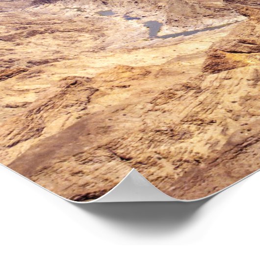 Fish River Canyon in Zuid-Namibië, Afrika Poster (Hoek)