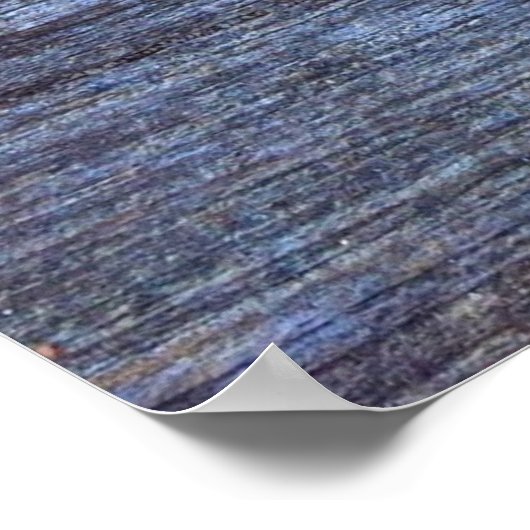 Fish Rock Art Poster (Hoek)