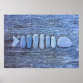 Fish Rock Art Poster (Voorkant)