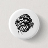 Fish  ronde button 3,2 cm (Voorkant)