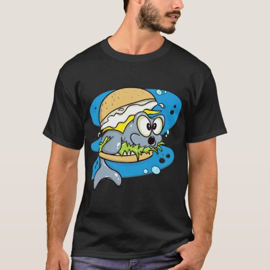 Fish Sammy Filet O Fish Sandwich T-shirt (Voorkant)