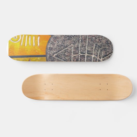 Fish Skateboard (Horizontaal)