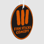 Fish Sticks Komedie Kerst Ornament (voorkant)