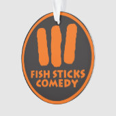Fish Sticks Komedie Kerst Ornament (voorkant)