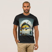 Fish Story-T-shirt T-shirt (Voorkant volledig)