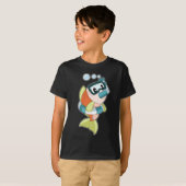 Fish Swimming Snorkel T-shirt (Voorkant volledig)