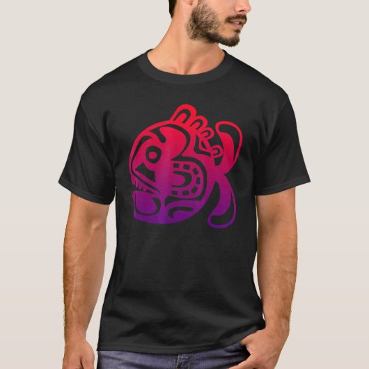 Fish Symbol Culture Haka Kia Ora Dance Nieuw-Zeela T-shirt (Voorkant)