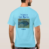Fish T-Shirt "Lake Martin" Alabama (Achterkant)