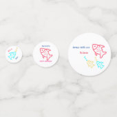 Fish Table Confetti (Voorkanten)