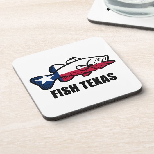 Fish Texas Bier Onderzetter (Linkerzijde)