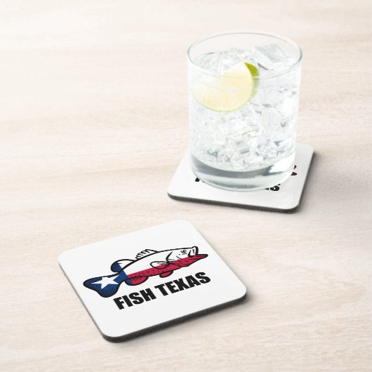 Fish Texas Bier Onderzetter (Rechterzijde)