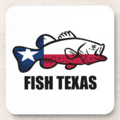 Fish Texas Bier Onderzetter (Voorkant)