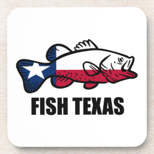Fish Texas Bier Onderzetter