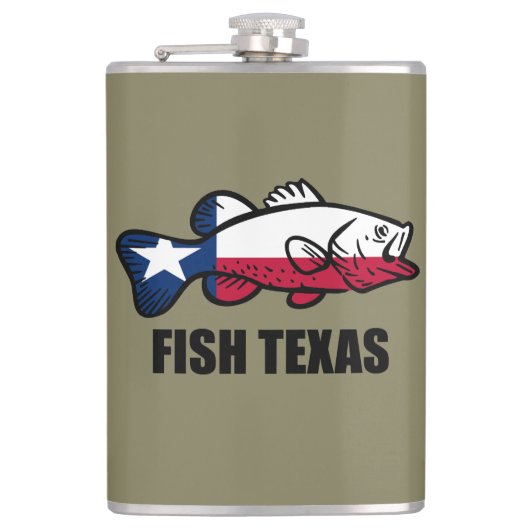 Fish Texas Heupfles (Voorkant)