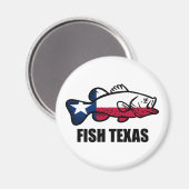 Fish Texas Magneet (Voorkant / Achterkant)