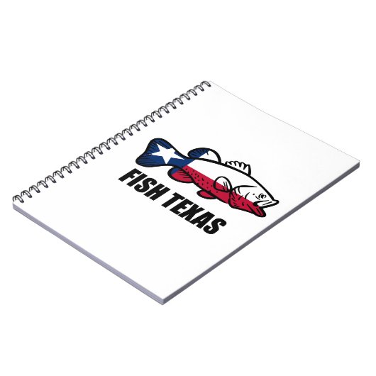 Fish Texas Notitieboek (Linkerzijde)