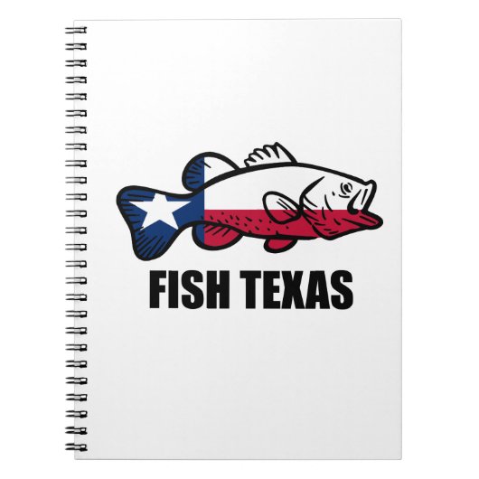 Fish Texas Notitieboek (Voorkant)