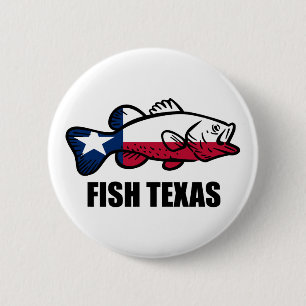 Fish Texas Ronde Button 5,7 Cm