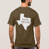 Fish Texas Shirt met Texas Flag Front (Achterkant)