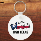 Fish Texas Sleutelhanger (Voorkant)