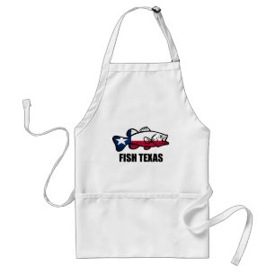 Fish Texas Standaard Schort