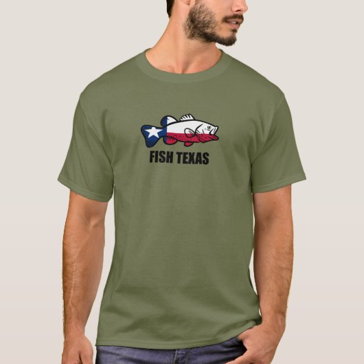 Fish Texas T-shirt (Voorkant)
