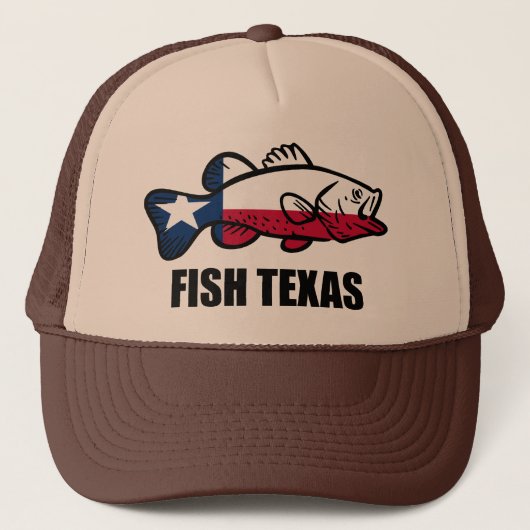 Fish Texas Trucker Pet (Voorkant)