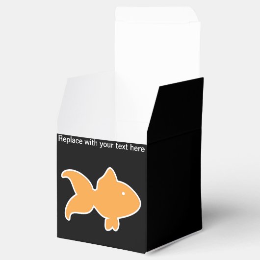 Fish Theme Party Favor Box Bedankdoosjes (Geopend)