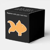 Fish Theme Party Favor Box Bedankdoosjes (Achterkant)
