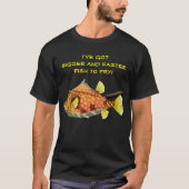 Fish to Fry (donker) T-shirt (Voorkant)