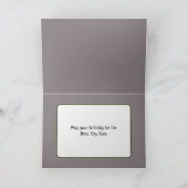 Fish Town Michigan Verjaardag Kaart (Binnen)