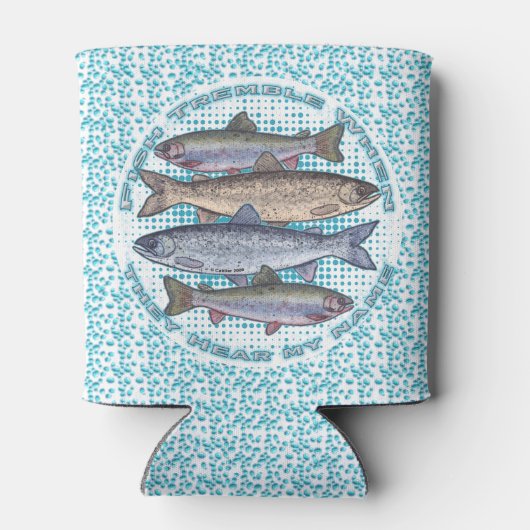 Fish Tremble koelbox Blikjeskoeler (Achterkant)