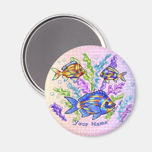 Fish Triad Magneet (Voorkant / Achterkant)