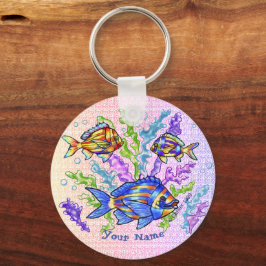 Fish Triad Sleutelhanger