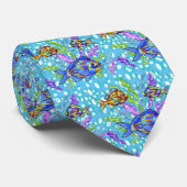 Fish Triad stropdas (Opgerold)