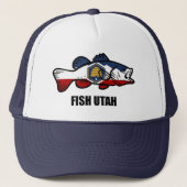 Fish Utah Trucker Pet (Voorkant)