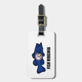 Fish Virginia Bagagelabel (Voorkant verticaal)