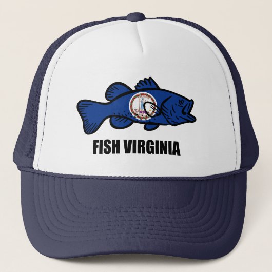 Fish Virginia Trucker Pet (Voorkant)