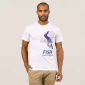 FISH = Voor altijd zal ik hem dienen T-shirt (Voorkant volledig)