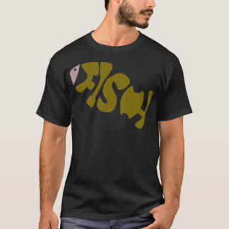 FISH vorm Lettertype T-shirt