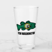 Fish Washington State Glas (Voorkant)