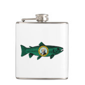 Fish Washington State Trout Heupfles (Voorkant)