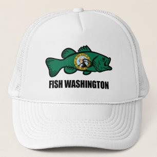 Fish Washington State Trucker Pet