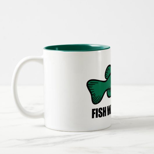 Fish Washington State Tweekleurige Koffiemok (Links)
