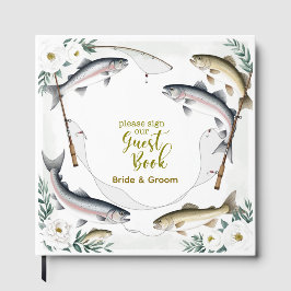 Fish Wedding thema voor liefhebbers van vissen Gastenboek