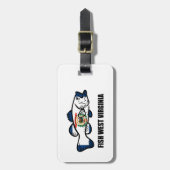 Fish West Virginia Bagagelabel (Voorkant verticaal)