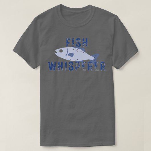 Fish Whisperer-afbeelding T-shirt (Design voorkant)